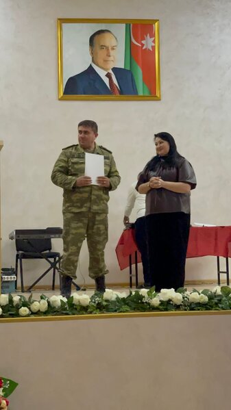 Müdafiə Nazirliyinin N saylı hərbi hissənin 30 illiyi ilə bağlı tədbir keçirildi - FOTOLAR