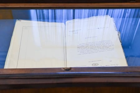 Ceyhun Bayramov Vatikan Apostol Kitabxanasında olub - FOTOLAR