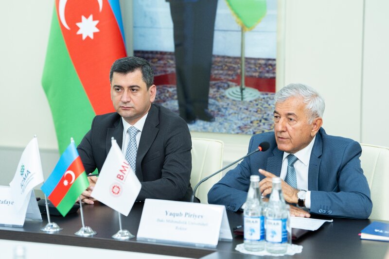 İCMA və BMU arasında əməkdaşlıq memorandumu imzalanıdı - FOTOLAR