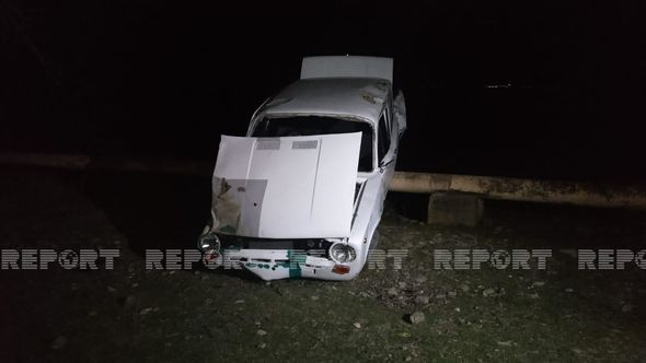 Şəkidə ölümlə nəticələnən yol qəzası olub - FOTO