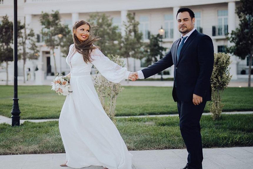 Sevda nikah mərasimindən görüntülər yaydı - VİDEO