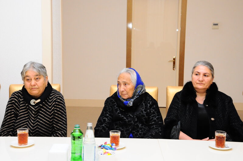 Göygöldə şəhid ailələri ilə görüşlər keçirilir - FOTOLAR