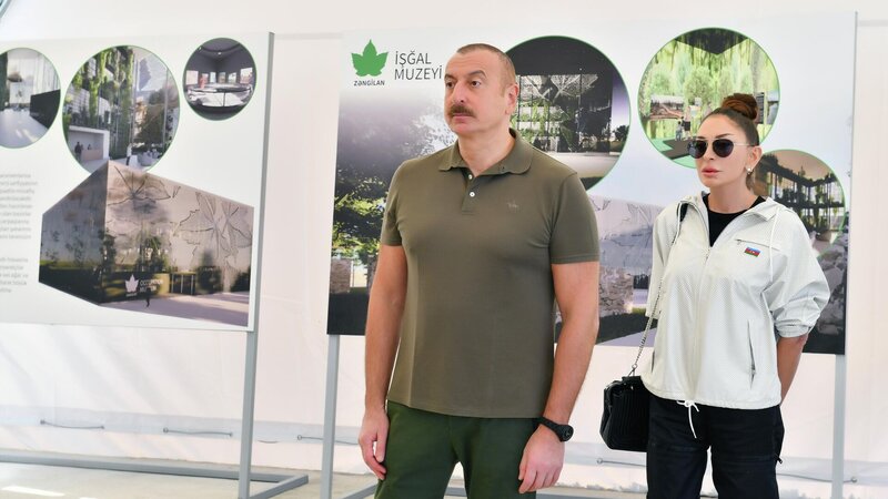 İlham Əliyev Zəngilan rayonuna səfər etdi