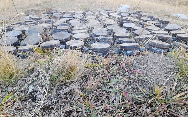 Kəlbəcər və Daşkəsəndə 230 mina aşkarlanaraq zərərsizləşdirildi
