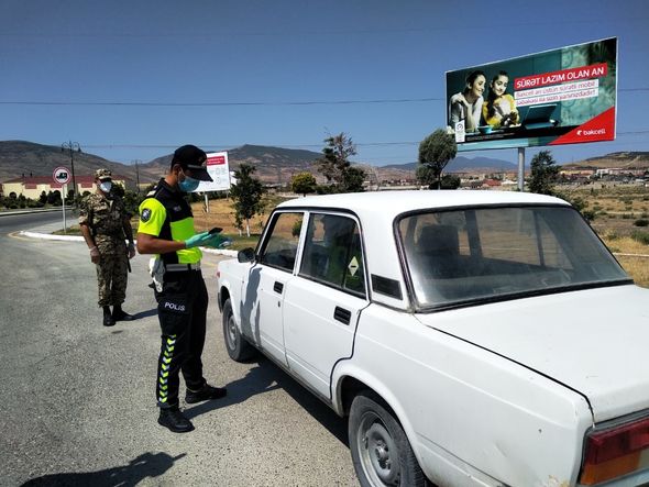 Polis Xaçmaz və Siyəzəndə gücləndirilmiş iş rejimində çalışırb - FOTO