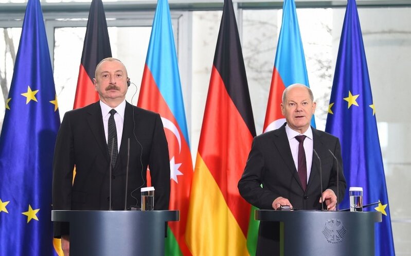 Olaf Şolts: 'Almaniya Dağlıq Qarabağı respublika kimi tanımamaqla öz mövqeyini bildirmiş oldu