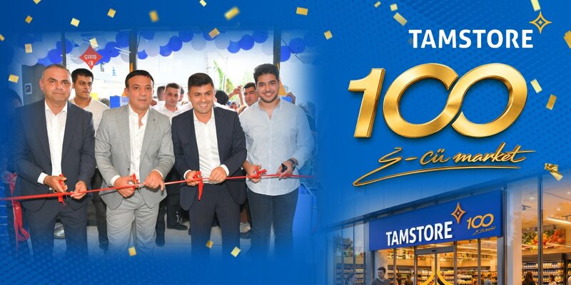 Tamstore 100-cü mağazasını açaraq üçillik hədəfinə vaxtından əvvəl nail oldu