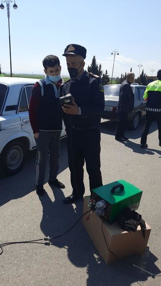 Samuxda reyd keçirilib, 15 sürücü cərimələnib - FOTO