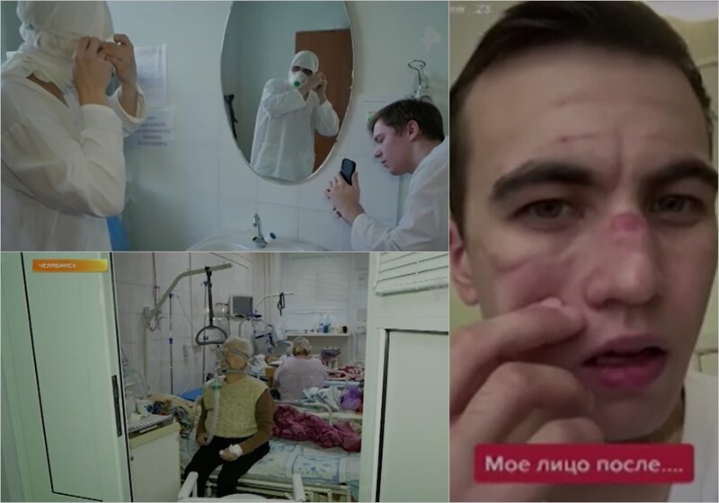 "Qırmızı zona"da işləyən tibb işçisi "TikTok" ulduzuna çevrildi - VİDEO