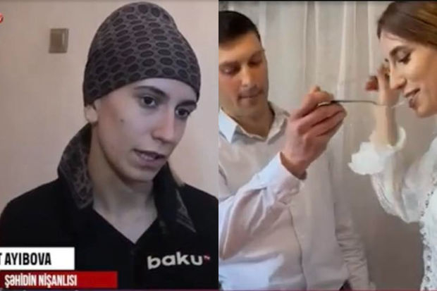 Şəhidin nişanlısından ürək dağlayan sözlər: 