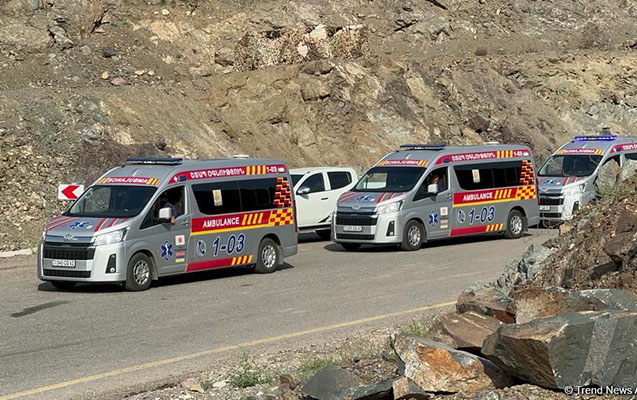 Laçın postundan tibbi yardıma ehtiyacı olan 23 nəfər Ermənistana aparıldı