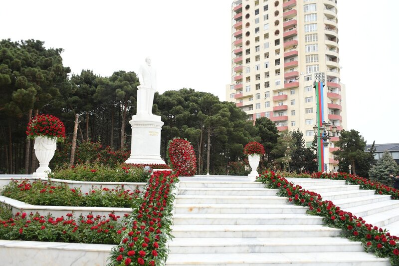 Ümummilli Lider Heydər Əliyevin 100 illik yubileyi Abşeron rayonunda qeyd edilib - FOTOLAR