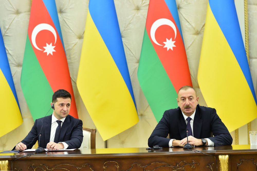 Azərbaycan-Ukrayna sənədləri imzalandı - YENİLƏNİB + FOTO/VİDEO