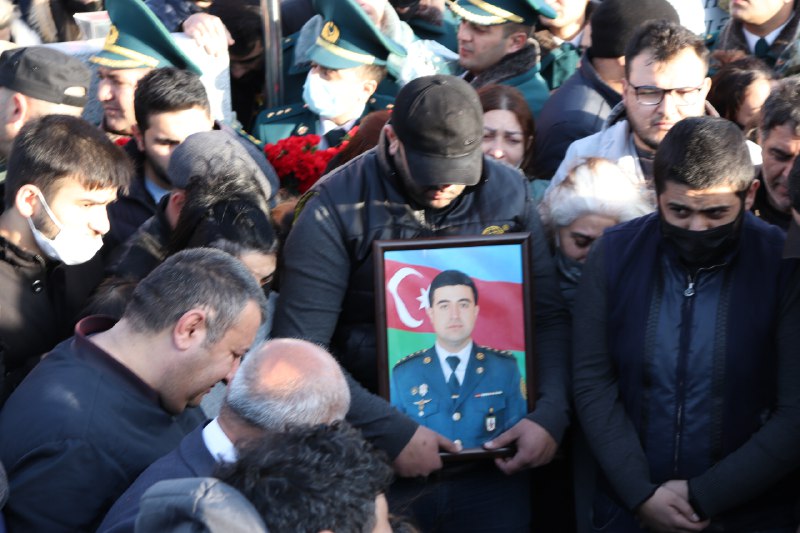14 igidimiz son mənzilə belə yola salındı - FOTOREPORTAJ