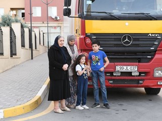 İndiyədək Laçın şəhərinə 133 ailə qayıdıb - FOTO