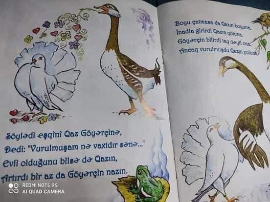 Azərbaycanda "Qaz ilə göyərçinin əhvalatı" adlı qalmaqallı kitab qadağan edildi - FOTO