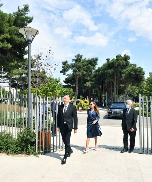 İlham Əliyev və Mehriban Əliyeva ADA Universitetinin iki yeni korpusunun açılışında - YENİLƏNİB + FOTO/VİDEO