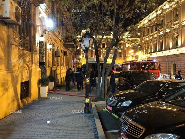 İran səfirliyinin binasında tüstülənmə - YENİLƏNİB + FOTO