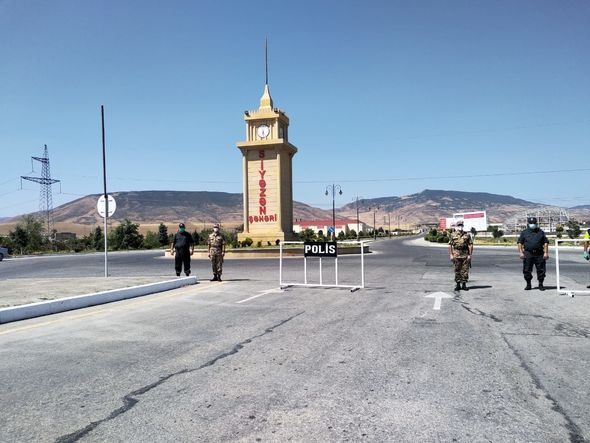 Polis Xaçmaz və Siyəzəndə gücləndirilmiş iş rejimində çalışırb - FOTO