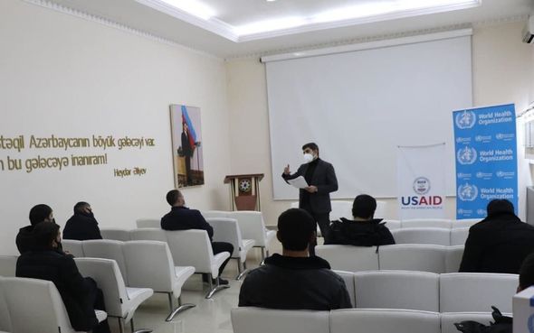 ÜST Şamaxıda tibb işçilərinin ehtiyacları ilə maraqlanıb