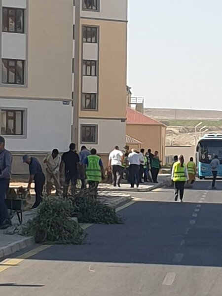Abşeronda şəhid ailələrinin və qazilərin yaşadığı Yaşayış Kompleksində iməclik keçirilib - FOTOLAR