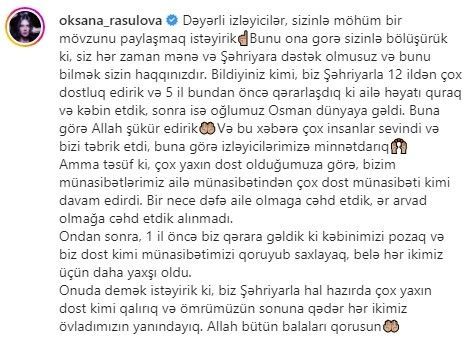 Oksanadan ŞOK AÇIQLAMA: 