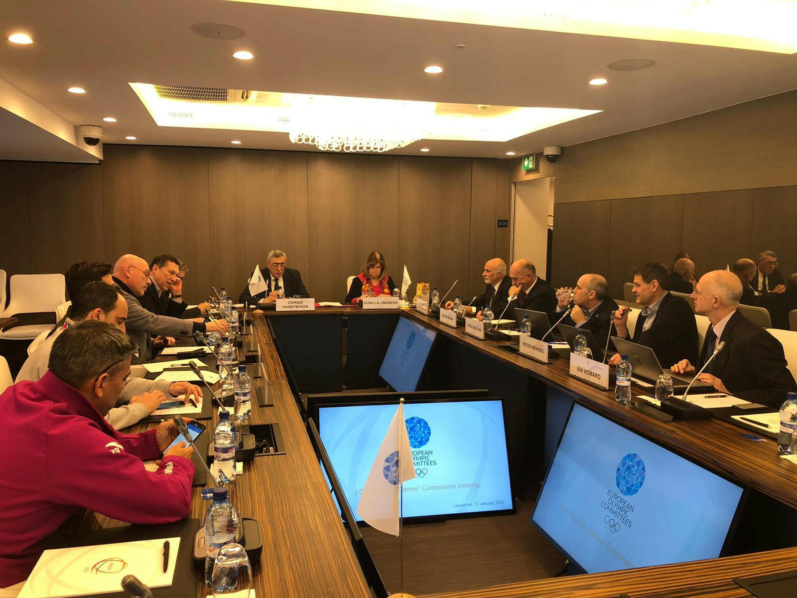 Avropa Olimpiya Komitəsinin Olimpiya Oyunları Komissiyasının iclası keçirilib