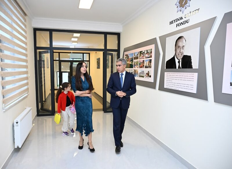 Şamaxı şəhərində Xınıslı körpələr evi-uşaq bağçasının açılışı olub - FOTOLAR