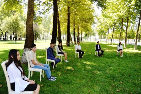 İsmayıllıda yüksək bal toplayan abituriyentlərlə görüş keçirildi - FOTO
