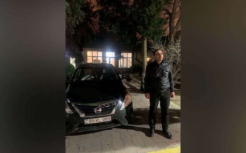 Paytaxtda narkotik aludəçisi olan taksi sürücüsü həbs olundu