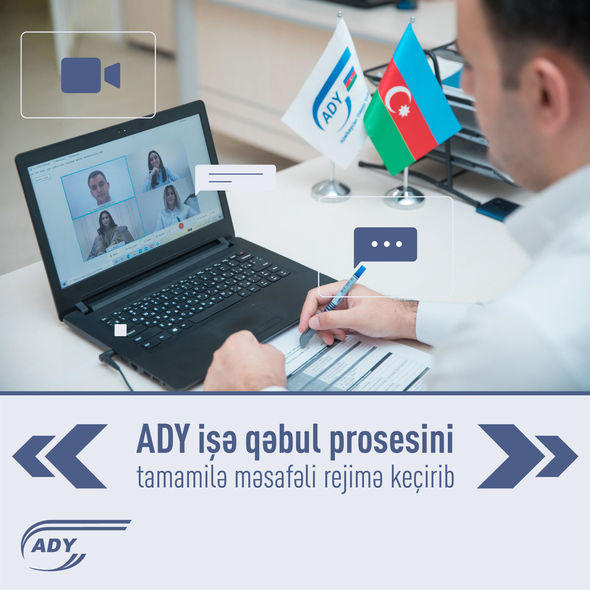 ADY işə qəbul prosesini tamamilə məsafəli rejimə keçirib - FOTO