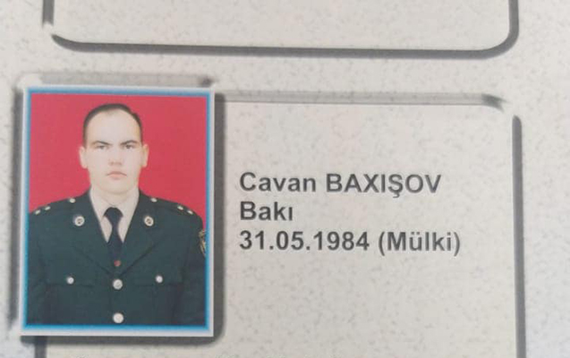 Qəfil vəfat edən hərbçimizin FOTOLARI