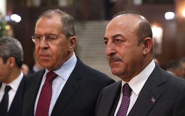 Çavuşoğlu ilə Lavrov 