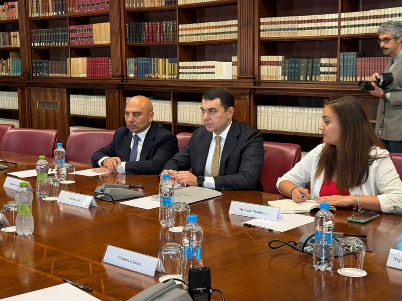 Azərbaycan və İtaliya arasında mədəni əməkdaşlıq müzakirə olundu