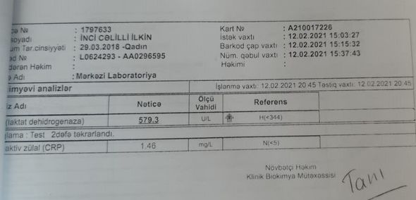 Üç yaşlı İncinin təcili olaraq yardıma ehtiyacı var - FOTO