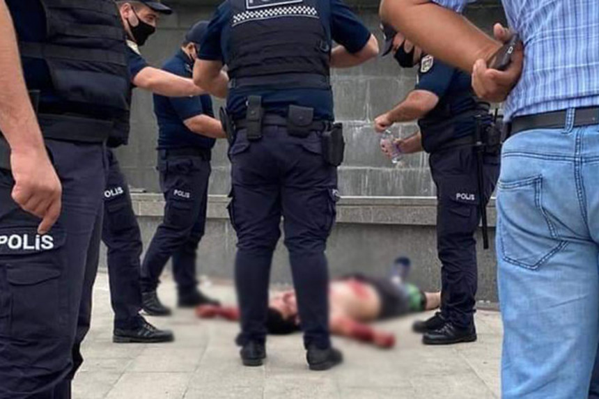 Özünü parlamentin qarşısında öldürmək istədi - DİN-dən açıqlama