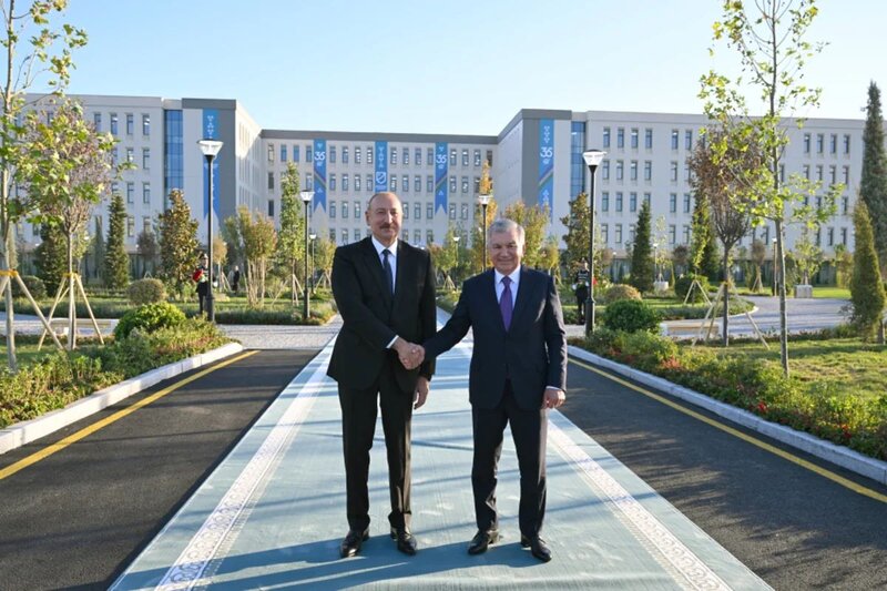 Daşkənddə Nizami Gəncəvi adına Milli Pedaqoji Universitetin açılışı olub - FOTOLAR