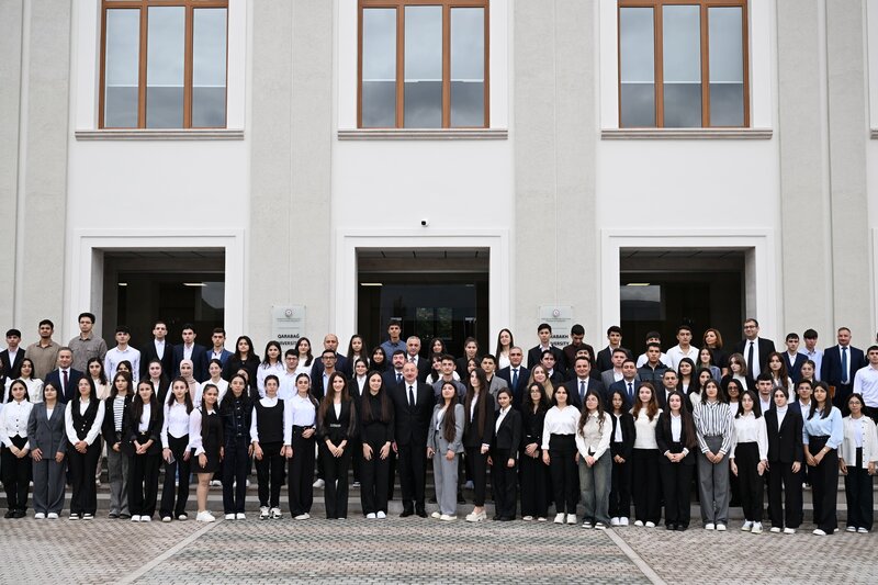 Prezident Qarabağ Universitetinin açılışını edib - FOTOLAR