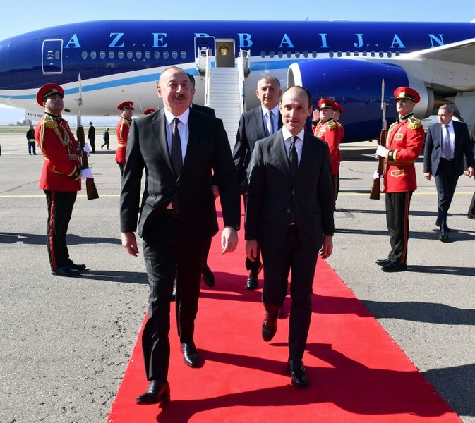 Prezident İlham Əliyevin Gürcüstana işgüzar səfəri başa çatdı