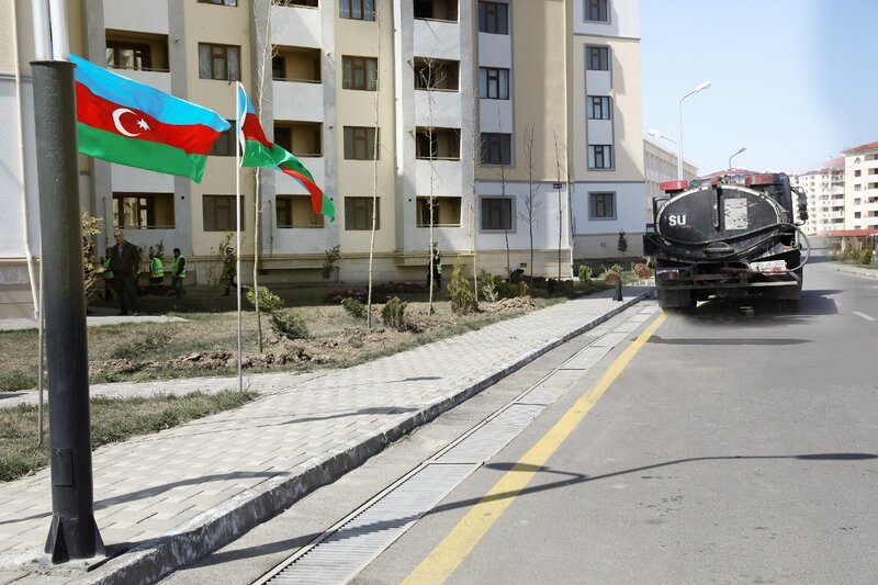 Abşeronda şəhid ailələrinin və qazilərin yaşadığı Yaşayış Kompleksində iməclik keçirilib - FOTOLAR