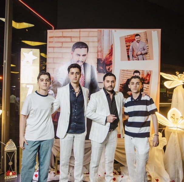 İzzət Bağırov övladları ilə - FOTO