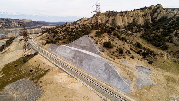Qəbələ Dəmir yolu Vağzalının və Ləki stansiyası-Qəbələ birxətli dəmir yolunun açılışı olub - FOTO