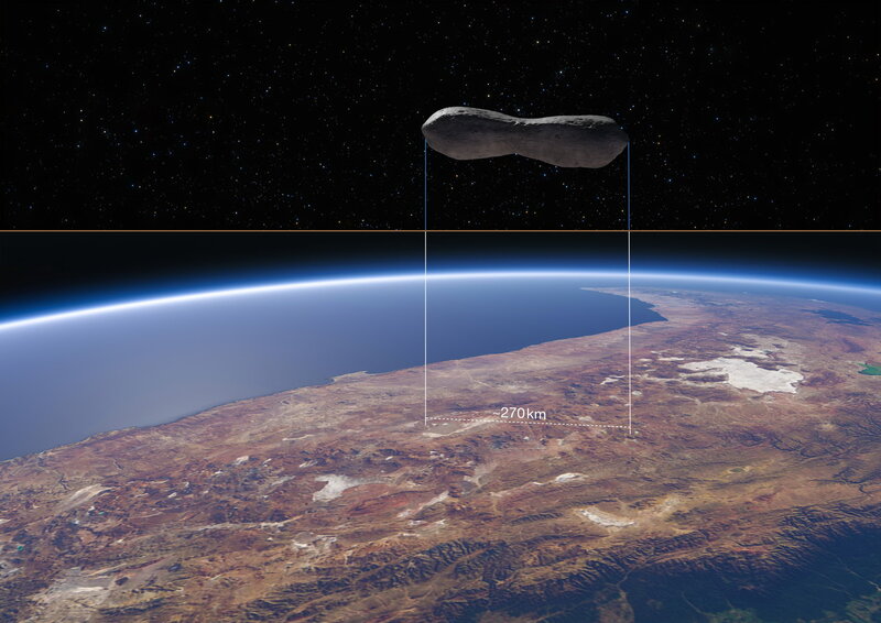 Qeyri-adi görünüşlü asteroidin ən yaxşı görüntüsü əldə edilib - FOTO/VİDEO
