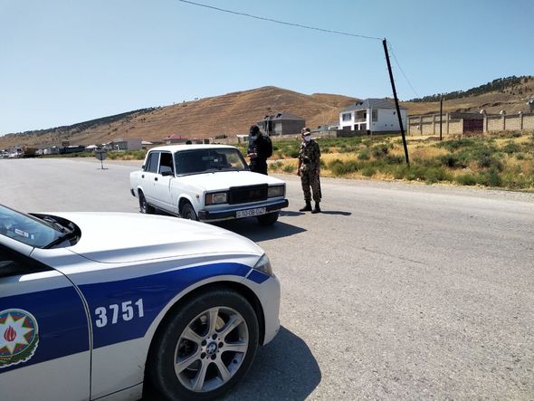 Polis Xaçmaz və Siyəzəndə gücləndirilmiş iş rejimində çalışırb - FOTO