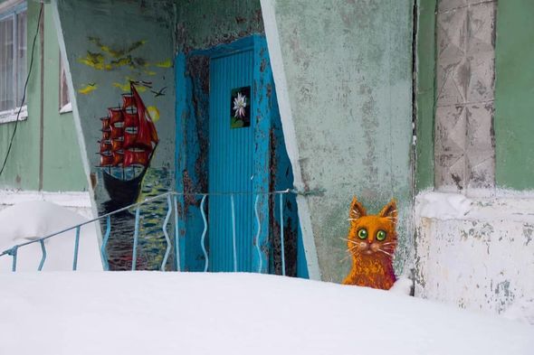 "Buz krallığı"na çevrilmiş kabus şəhər – FOTO/VİDEO