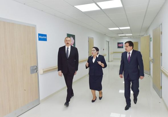 Qazax Rayon Mərkəzi Xəstəxanası istifadəyə verilib - FOTO