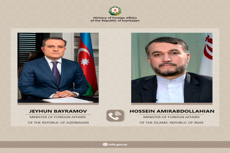 Azərbaycan və İran XİN rəhbərləri regional məsələləri müzakirə etdi