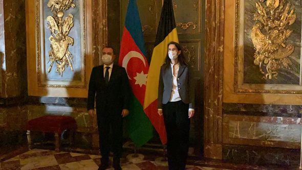 Azərbaycanın XİN rəhbəri belçikalı nazirlə danışıqlarda - FOTO