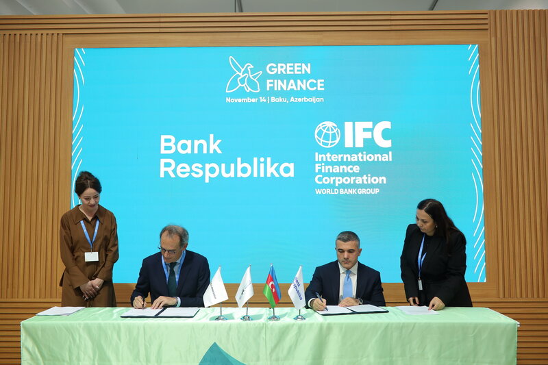 Bank Respublika COP29 çərçivəsində 3 beynəlxalq maliyyə təşkilatından yaşıl kredit cəlb edib