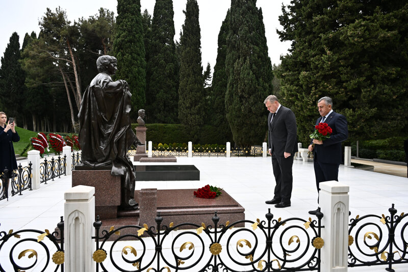 İqor Babuşkin Azərbaycan Respublikasına rəsmi səfərə gəlib - FOTOLAR